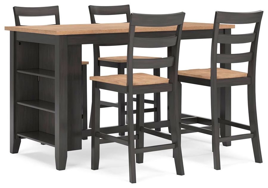 Dining set with bench seating