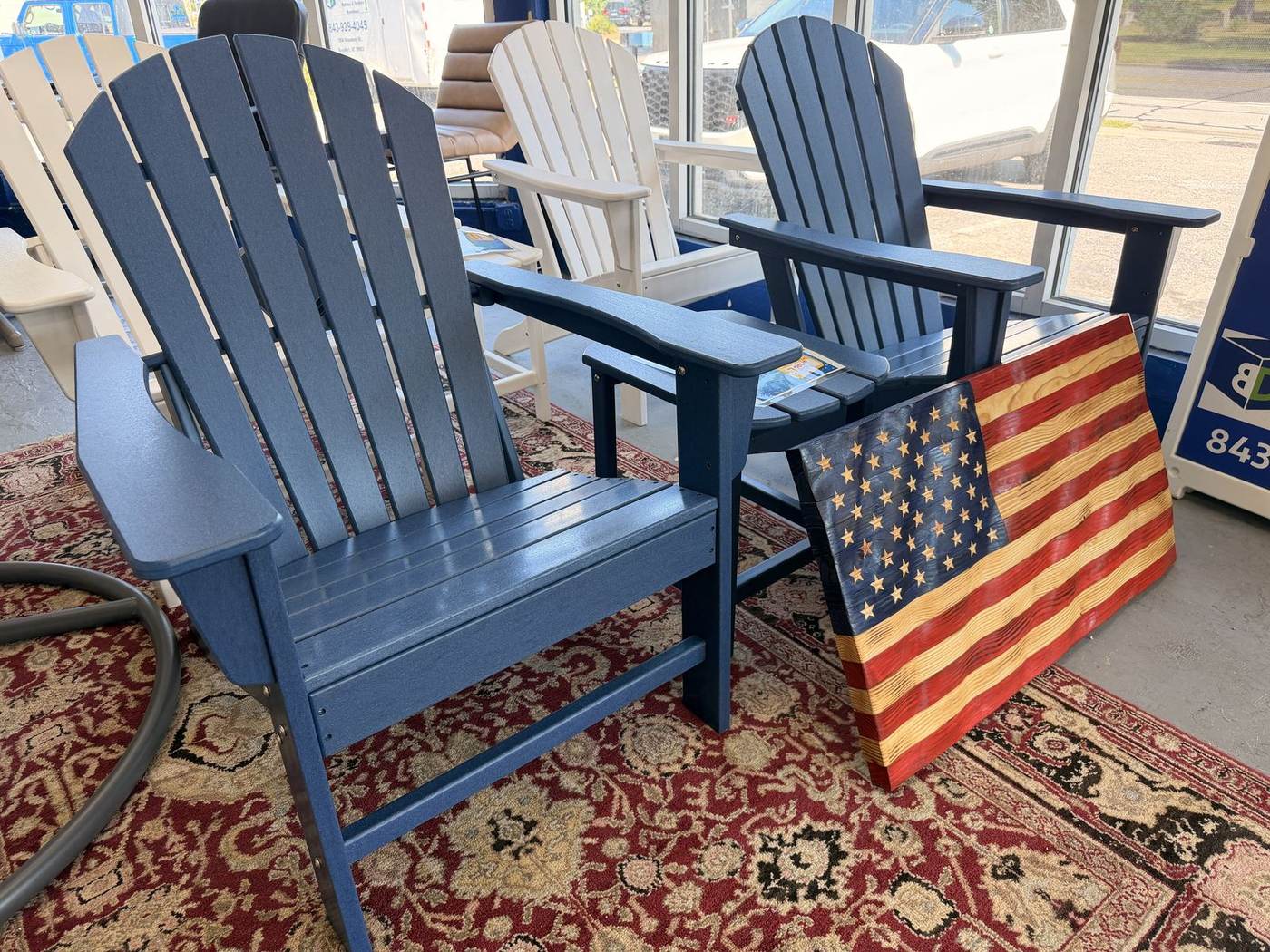 Sectionals in our Beaufort showroom