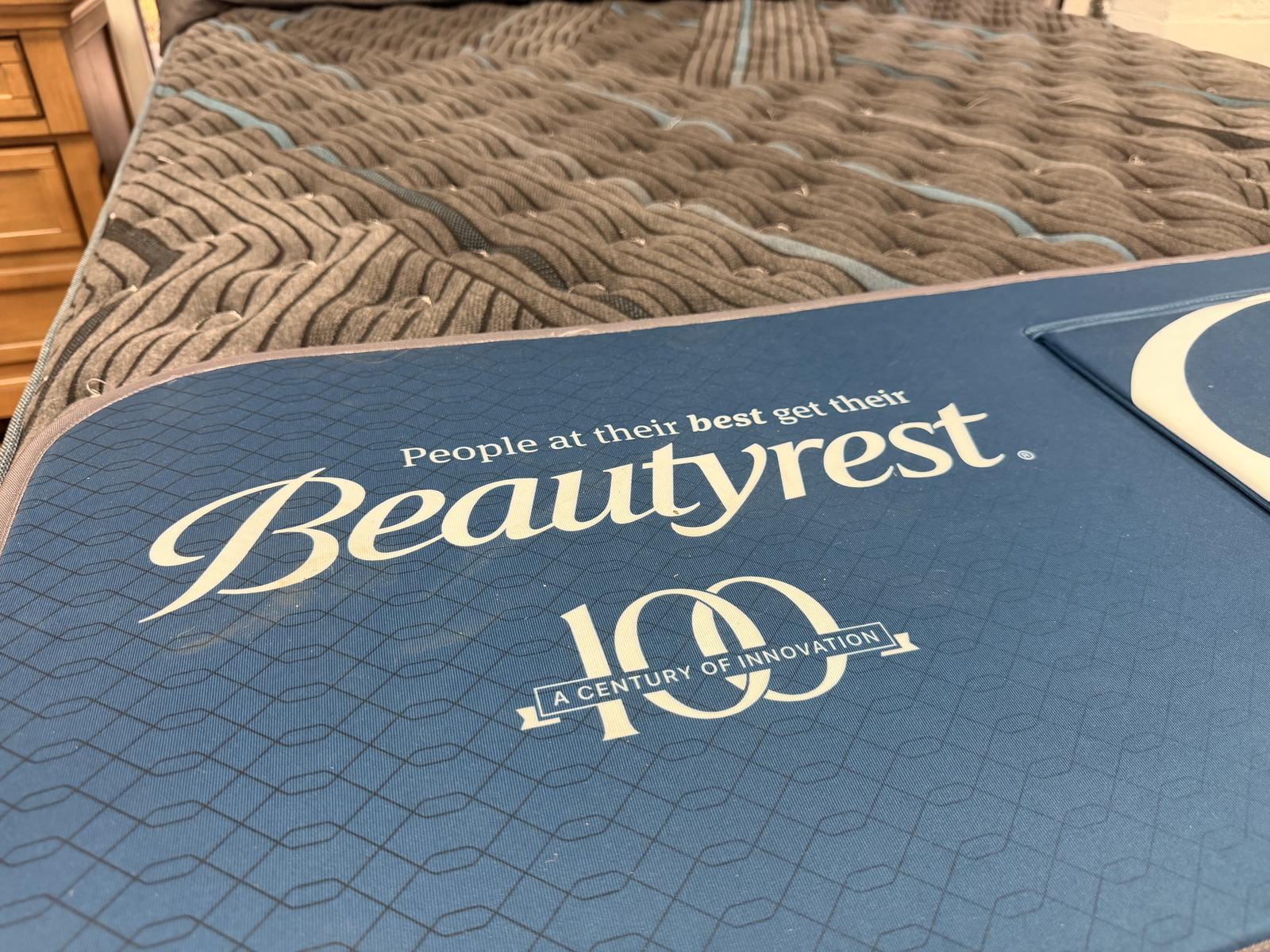 Beautyrest mattress on our showroom floor