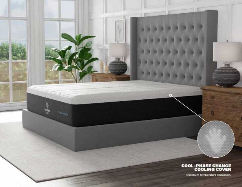 Sapphire Sleep Cool-Phase mattress detail